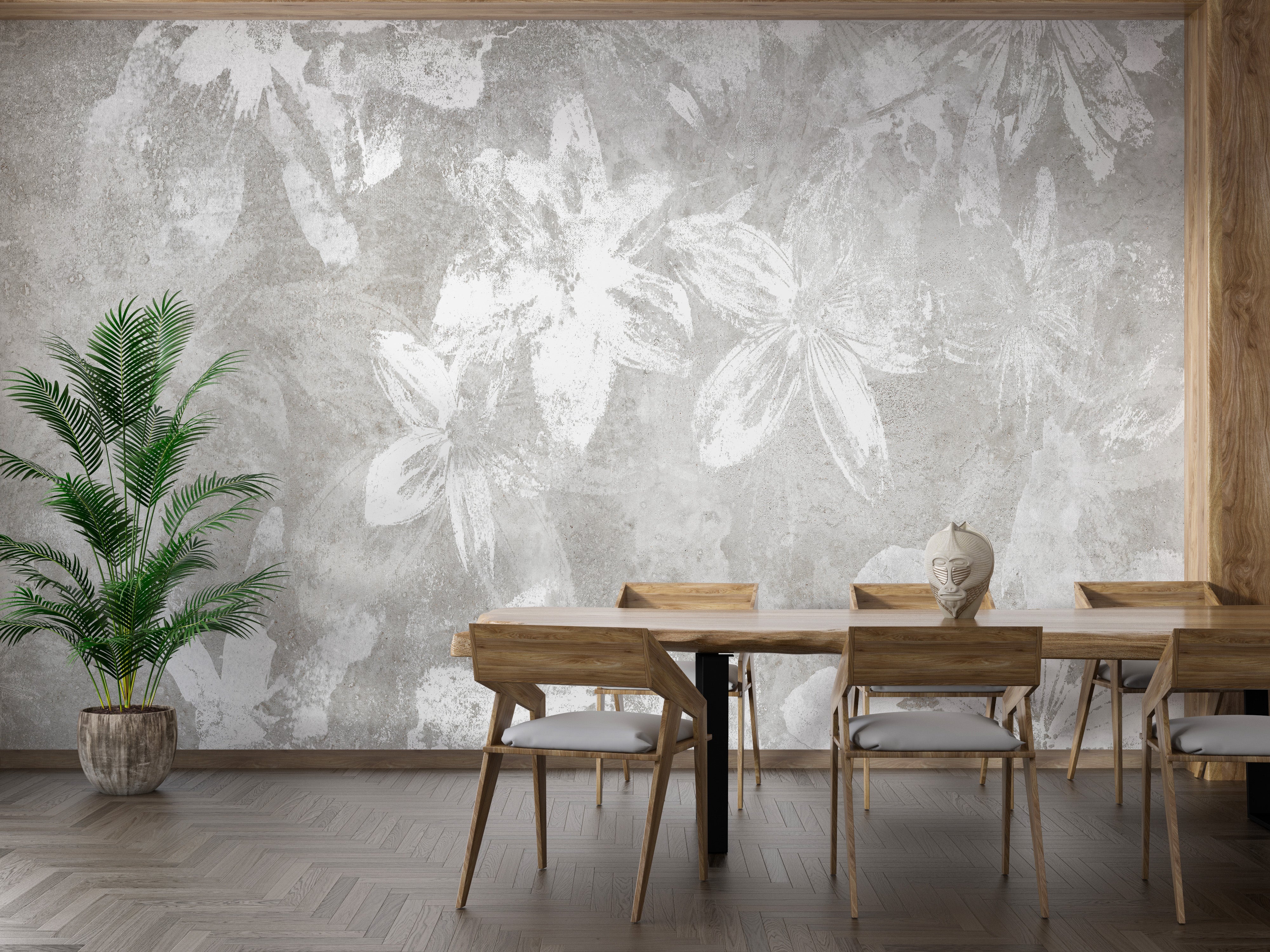 Vintage Floral Charm Wallpaper Mural for Walls