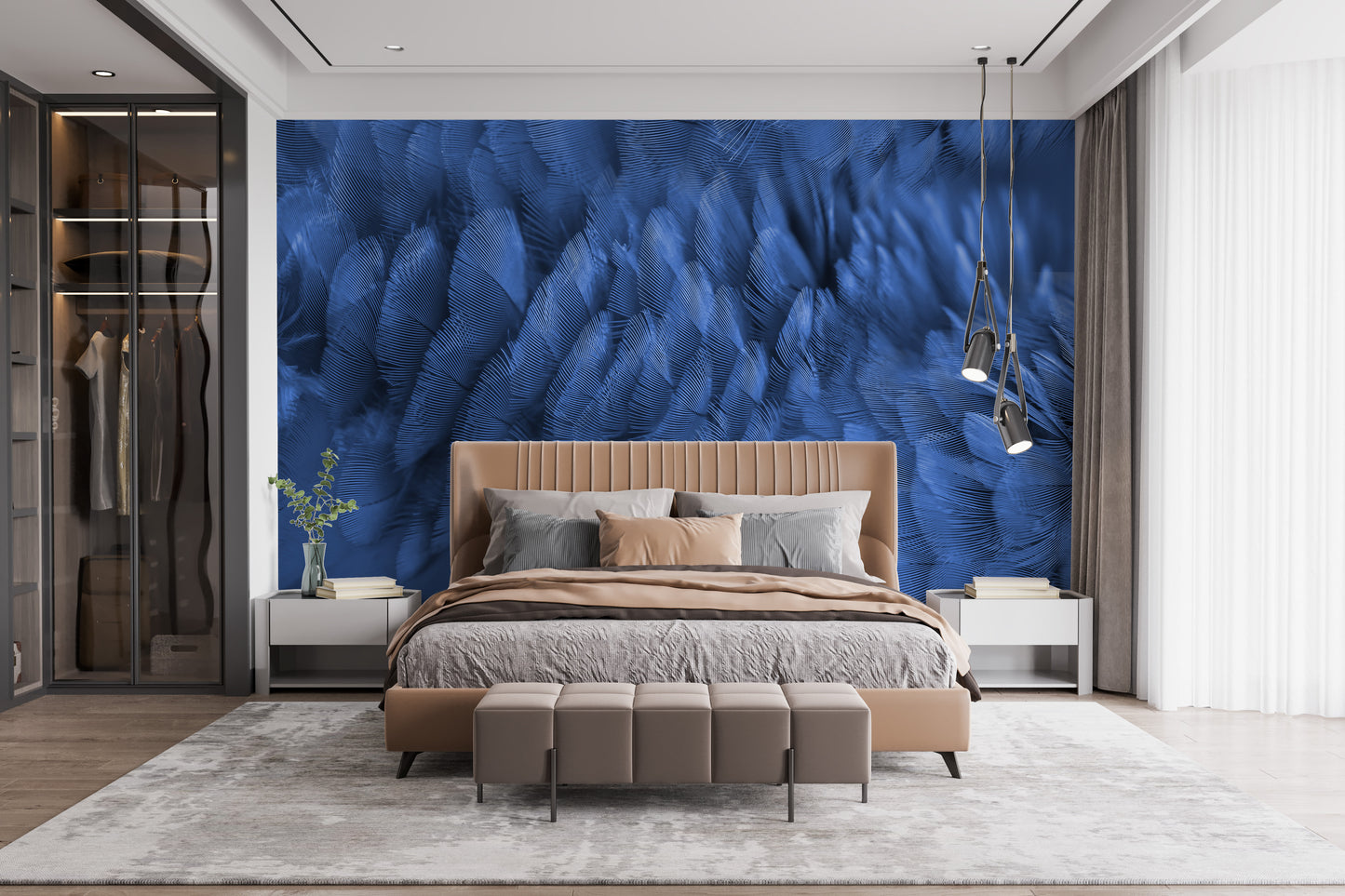 Exotic Macaw Majesty Wall Mural for Homes