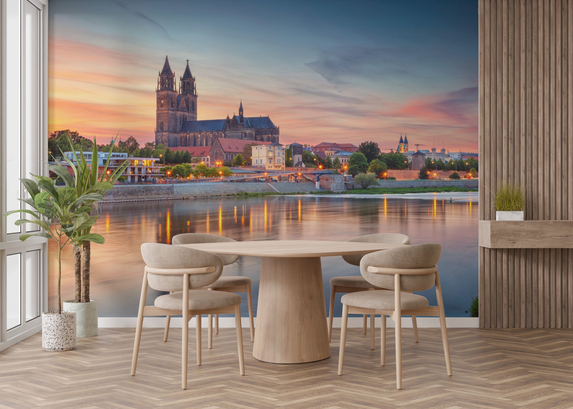 Magdeburg Magical Wallpaper Mural for dining Areas
