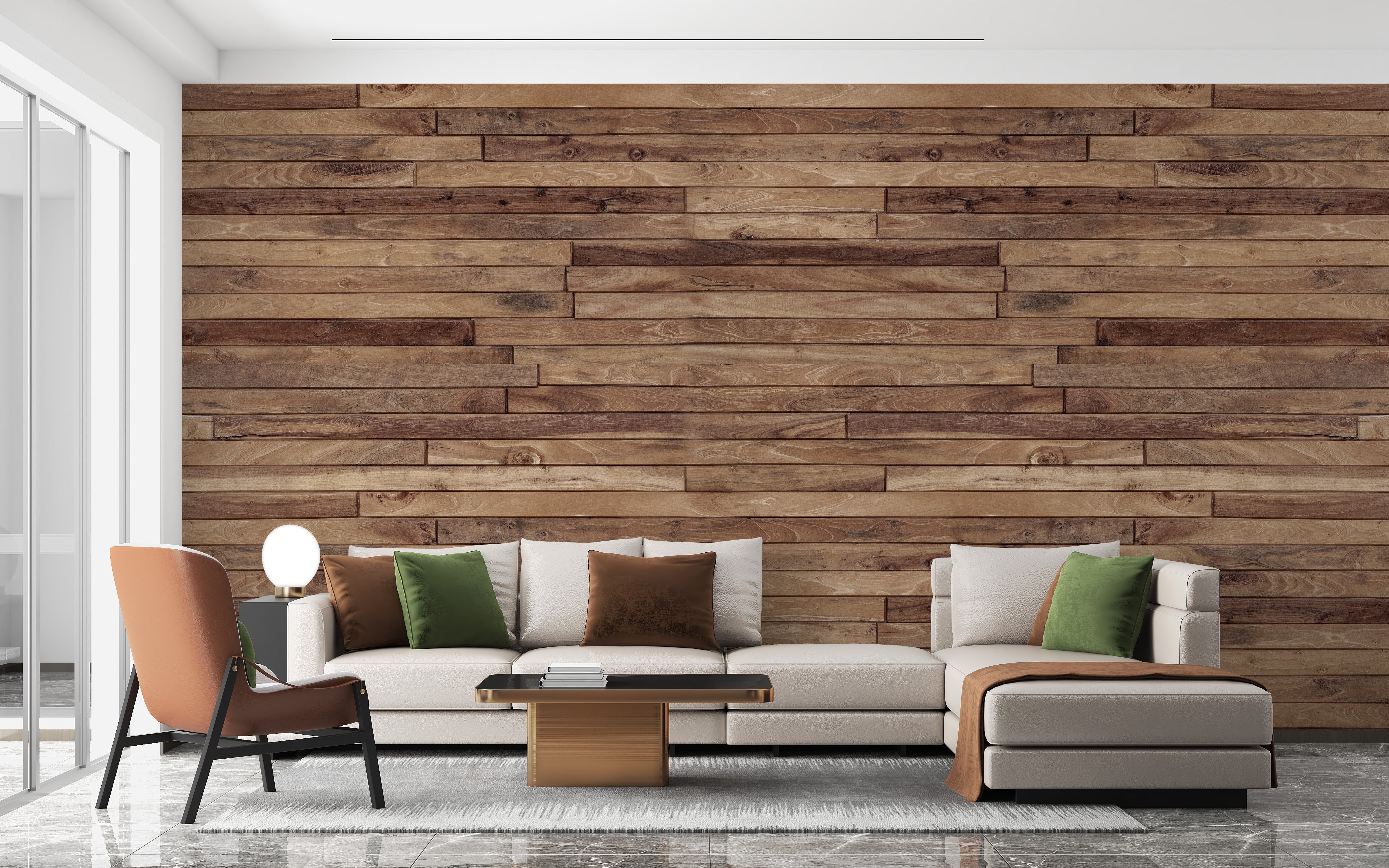 Timber Touch Elegance Wallpaper for Home Decor
