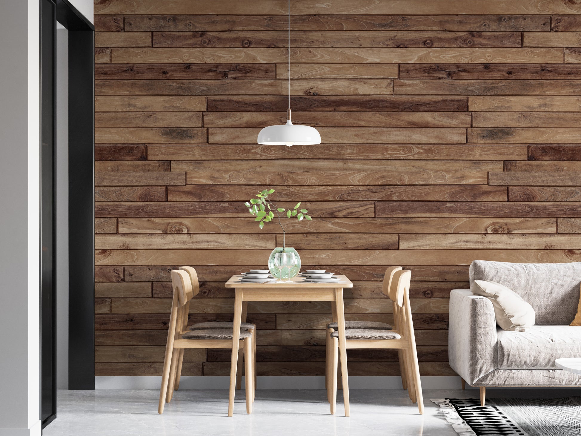 Timber Touch Elegance Wallpaper for Stylish Spaces
