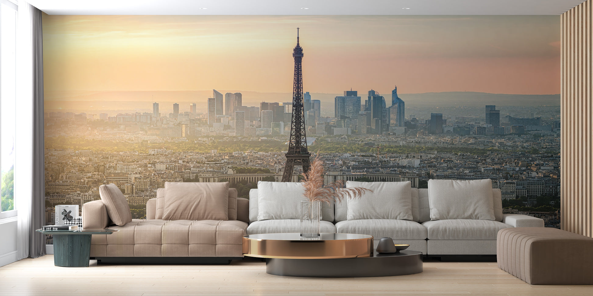 Charming Paris Peel and Stick Mural for Rooms
