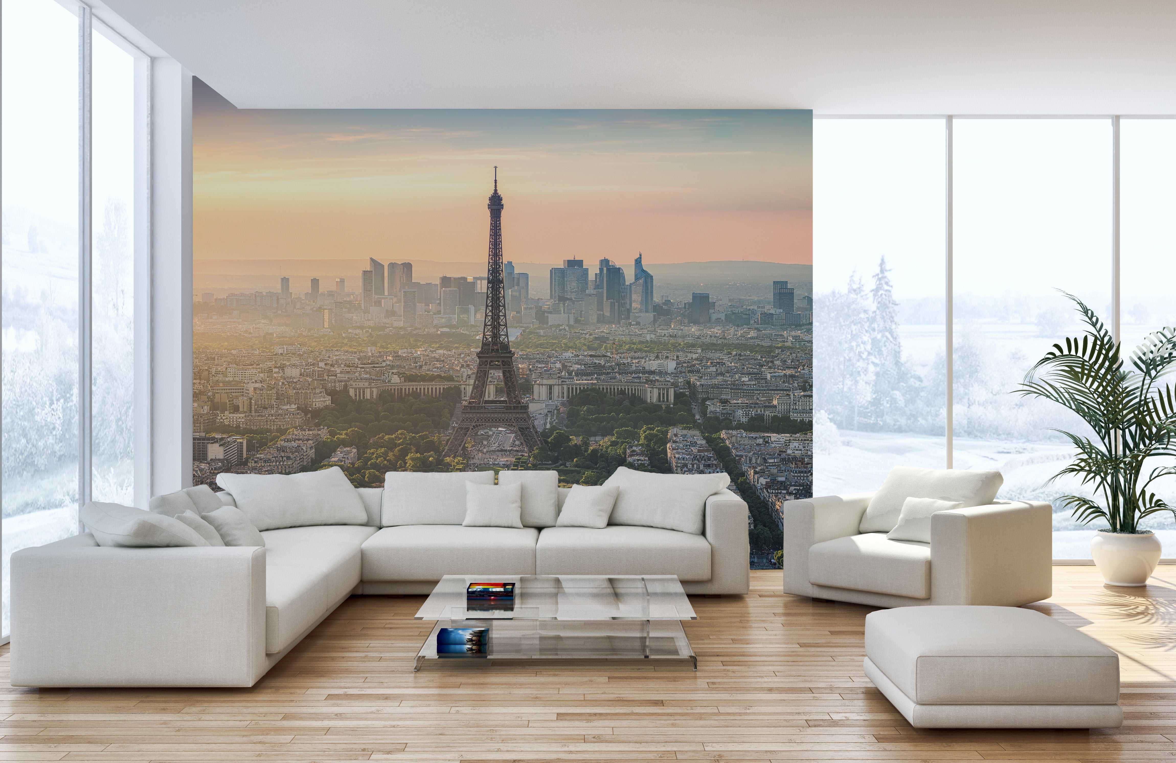 Peel and Stick Paris Mural for Stylish Walls
