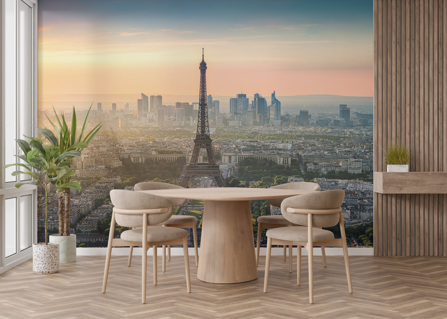 Charming Paris Peel and Stick Wallpaper Mural
