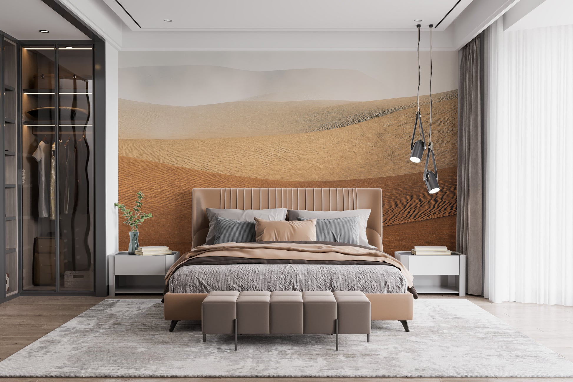 Sandstorm Mirage Sahara Mural for Interior Walls