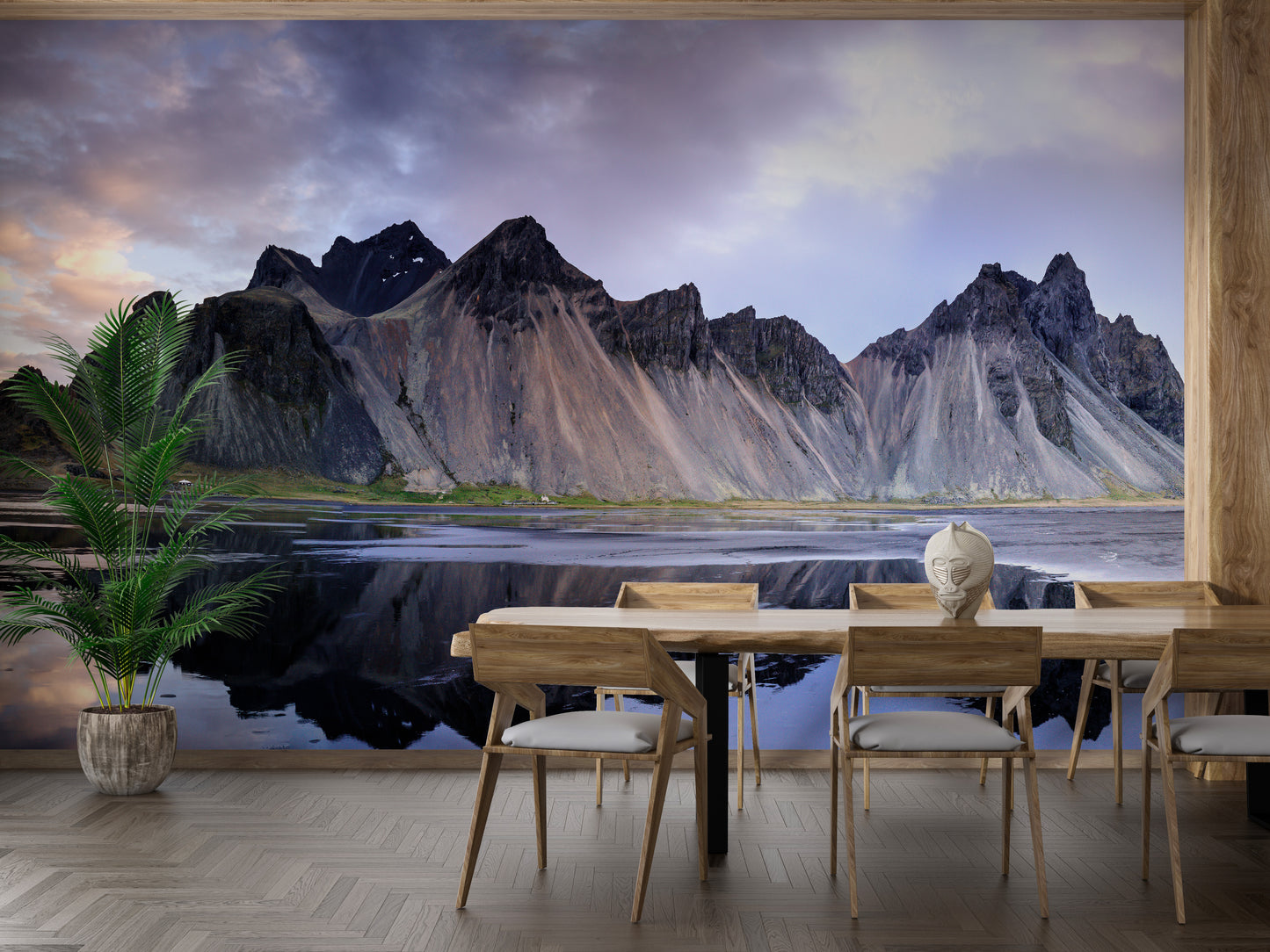 Dramatic Icelandic Dunes Wall Art Mural for Rooms
