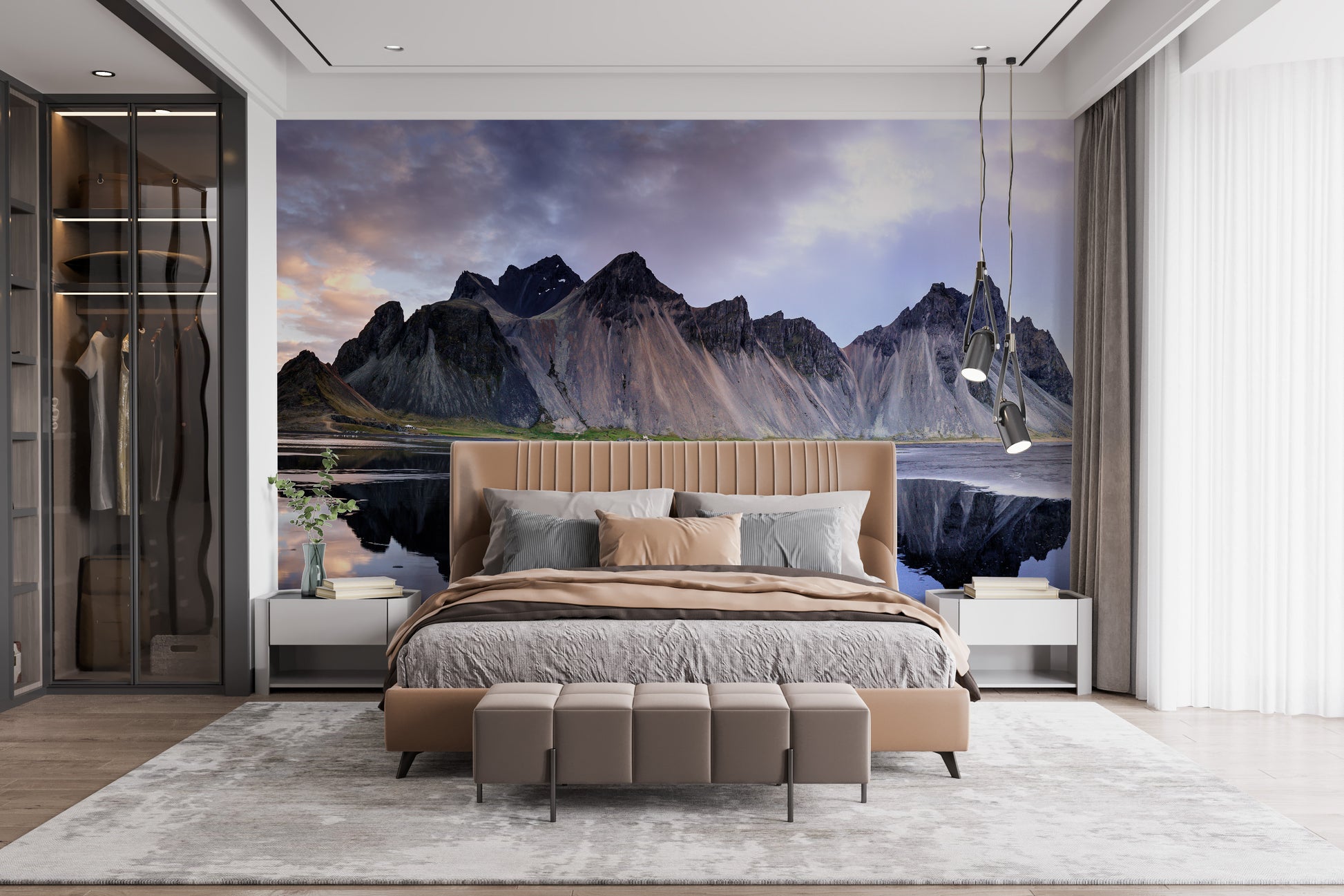 Icelandic Dunes Wallpaper Mural for Elegant Rooms
