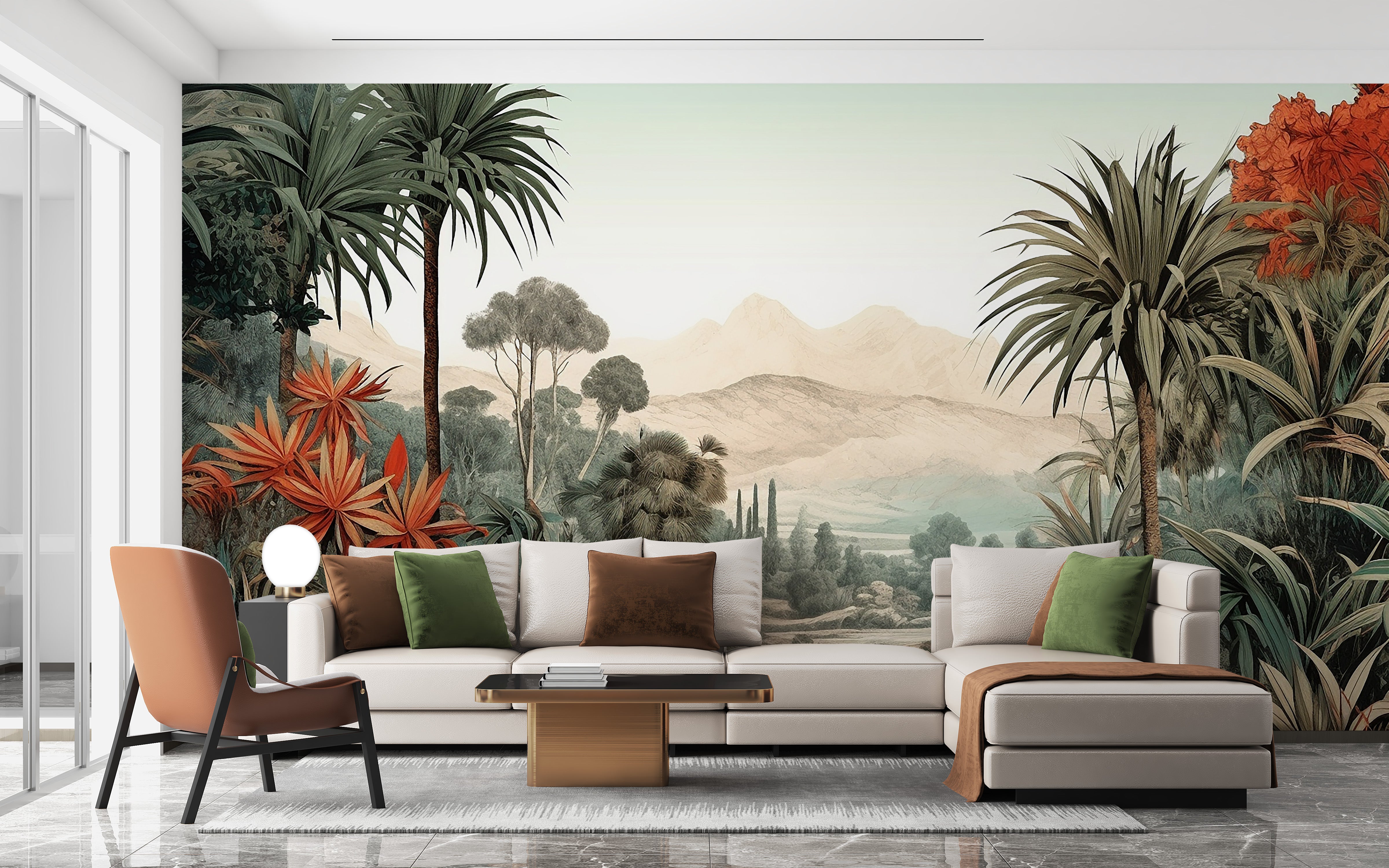 Tropic Serenity wallpaper with calm landscape
