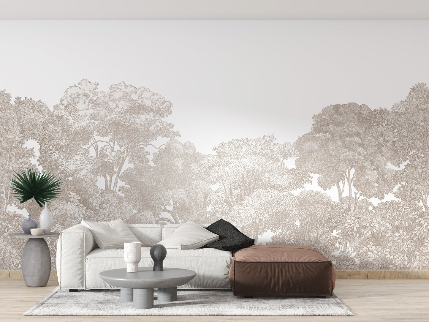 Mystic Trees Wall Mural adds a magical touch