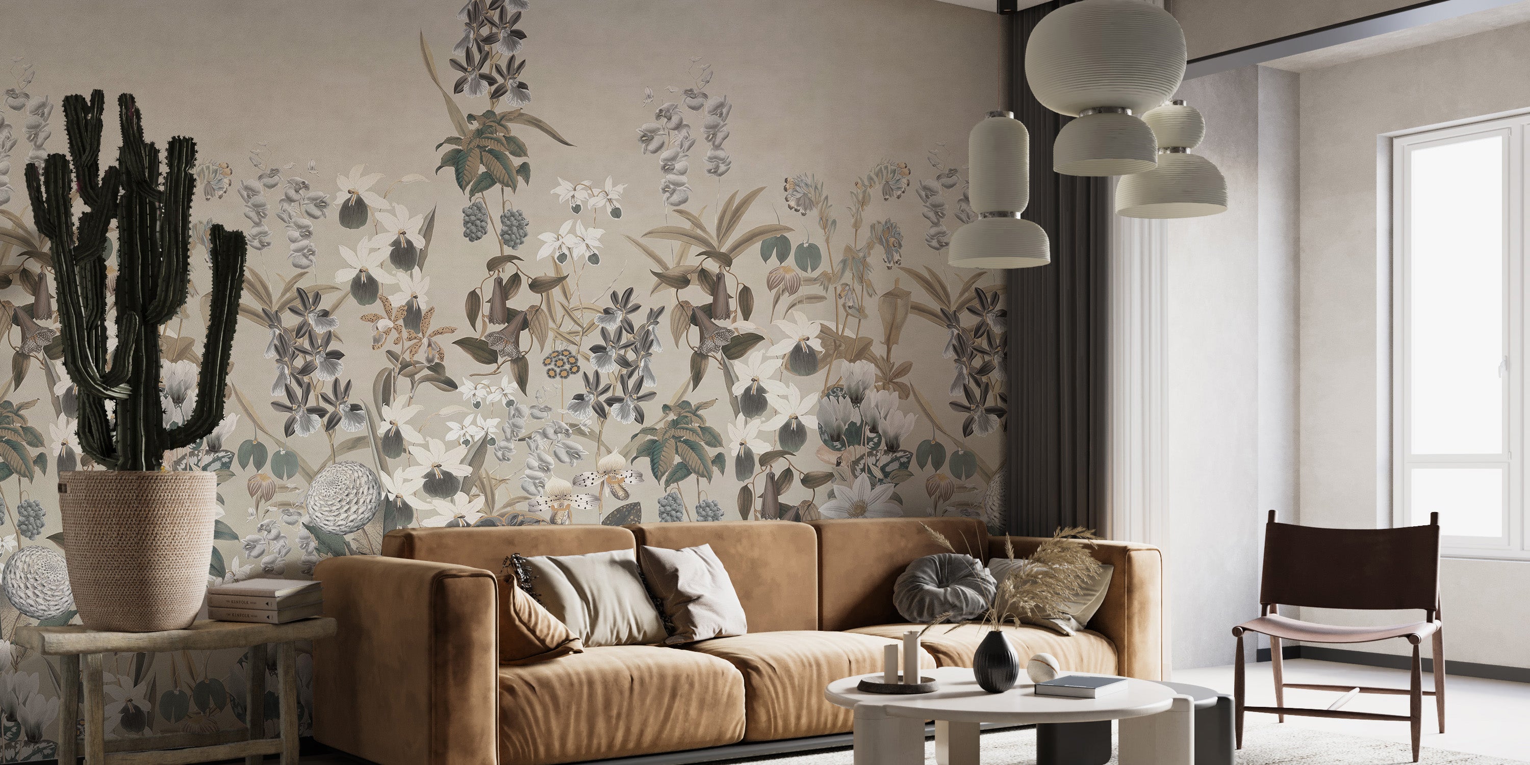 Refresh your walls with Vintage Botanical Wallpaper Mural