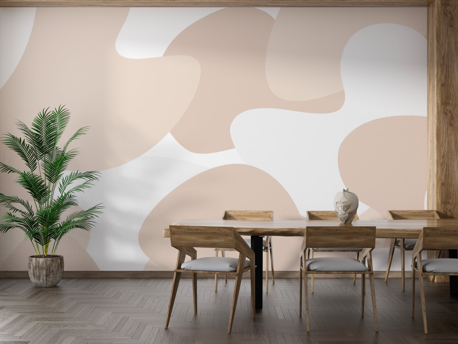 Gentle Waves Wall Mural for a serene coastal scene