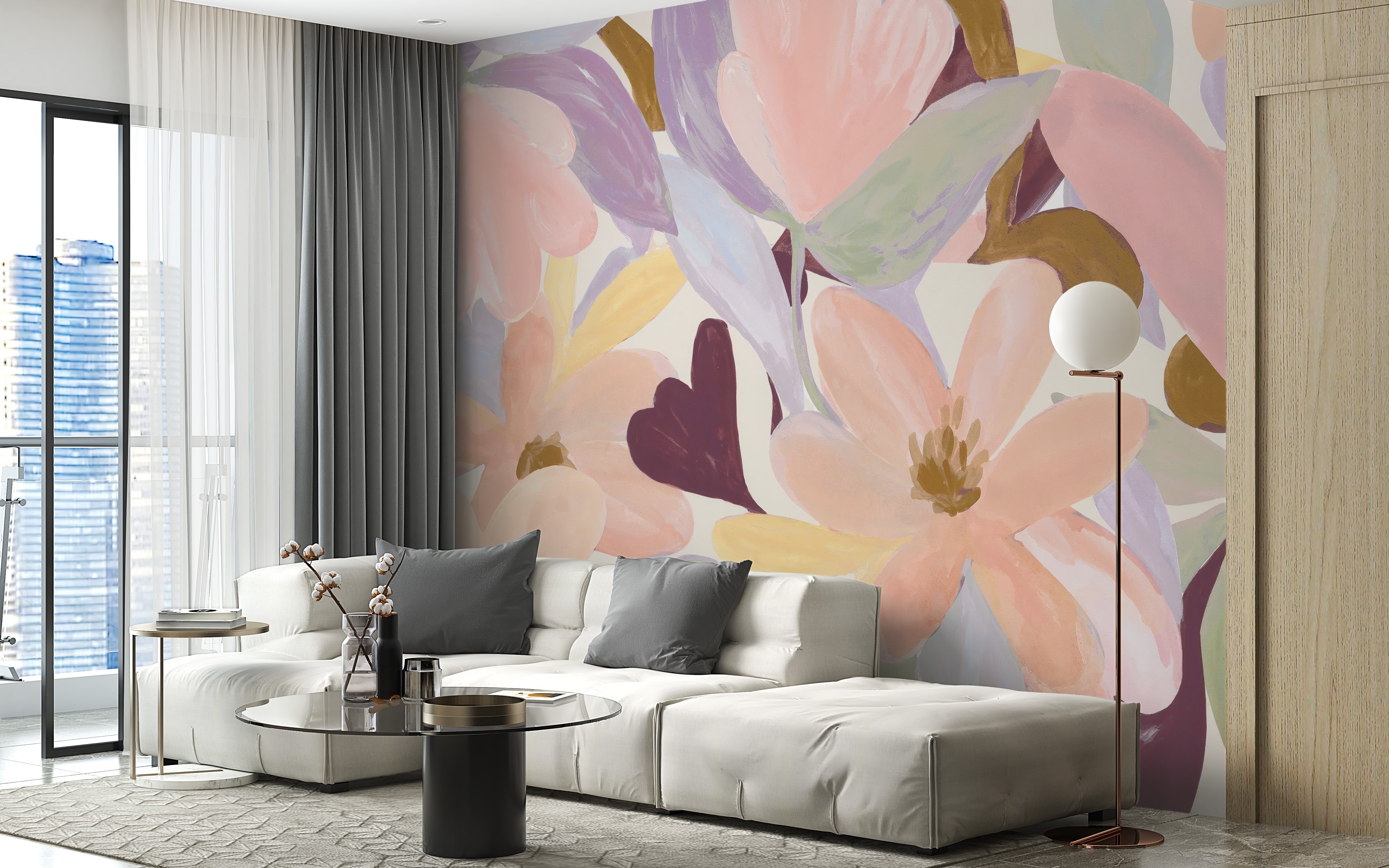 Spring Whisper Wallpaper Mural for Bright Spaces