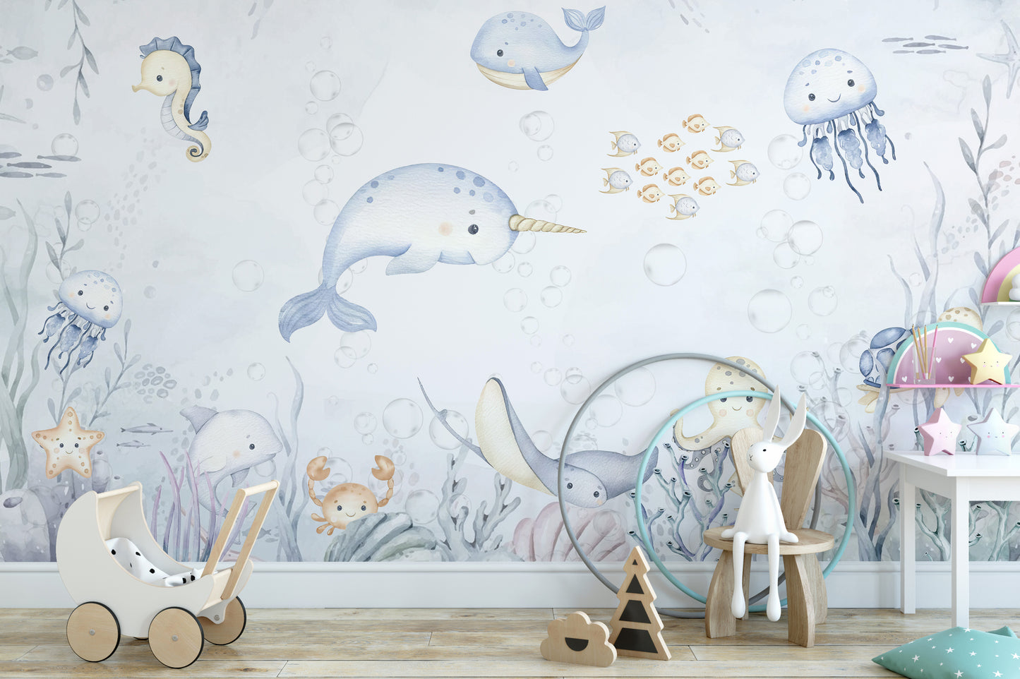 Ocean Wonders Wallpaper Mural to bring peace