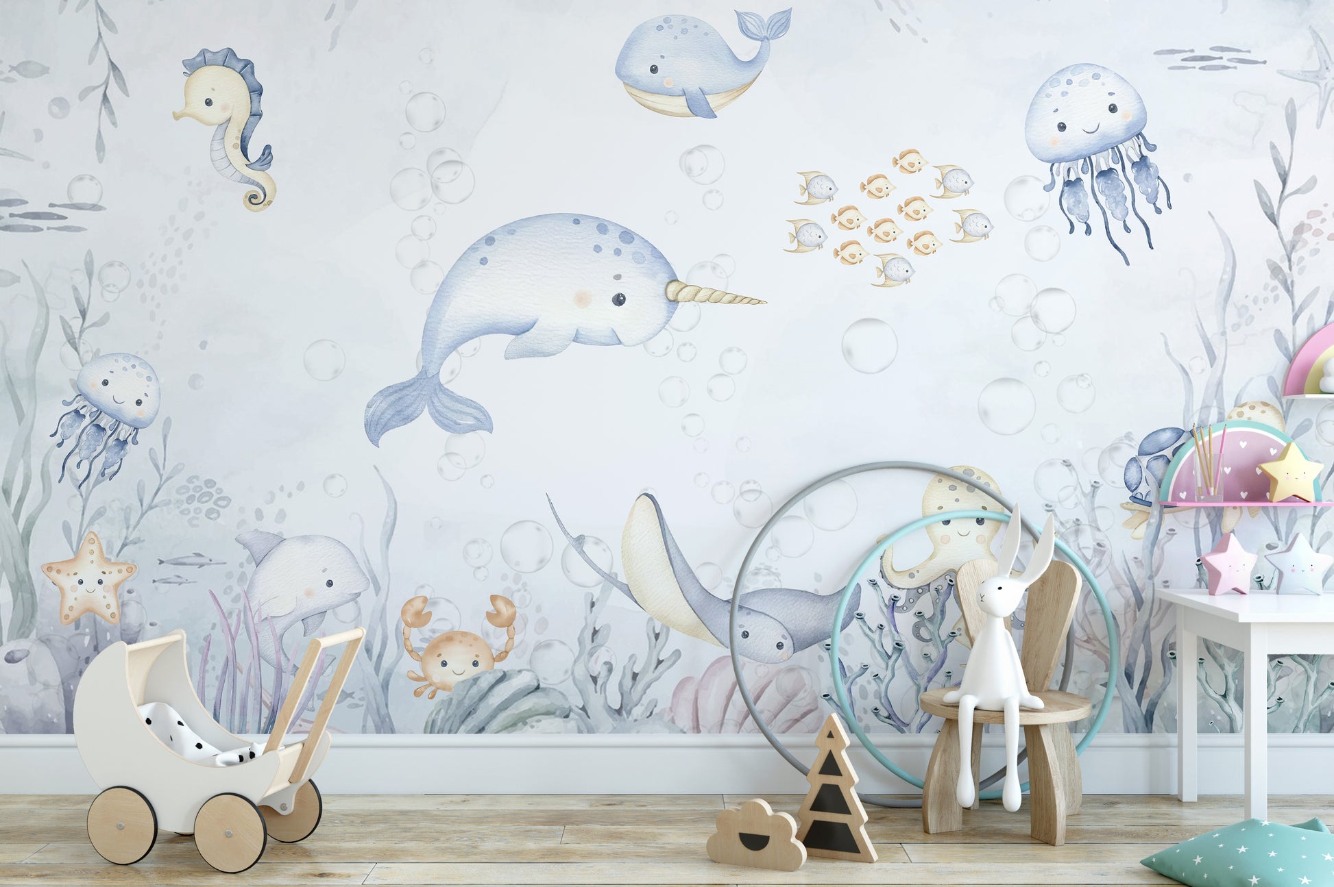 Ocean Wonders Wallpaper Mural to bring peace