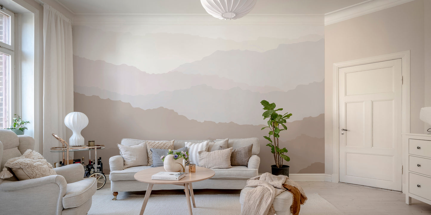 Mountain landscape wallpaper mural beauty
