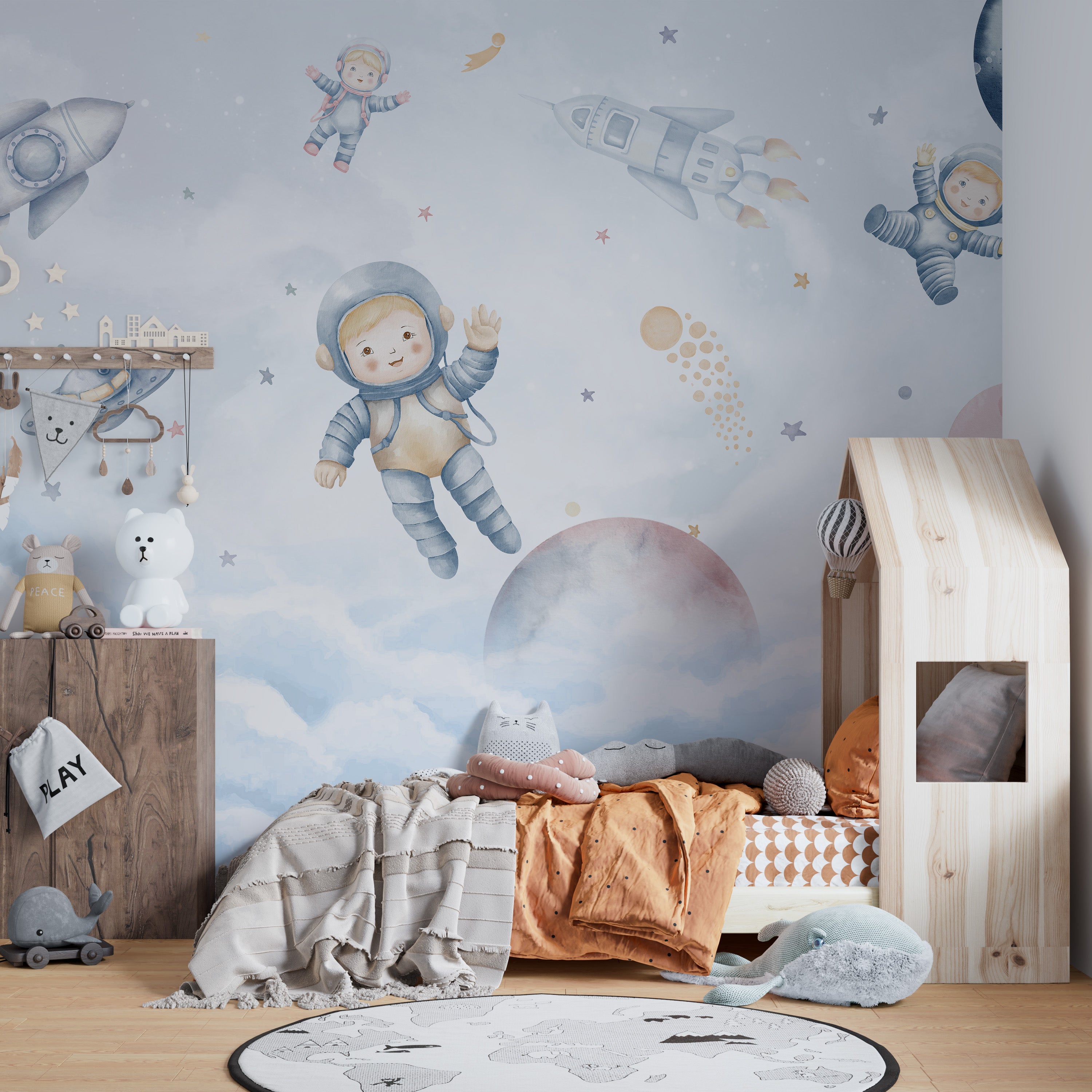 Cosmic Kids Space Wallpaper for curious minds