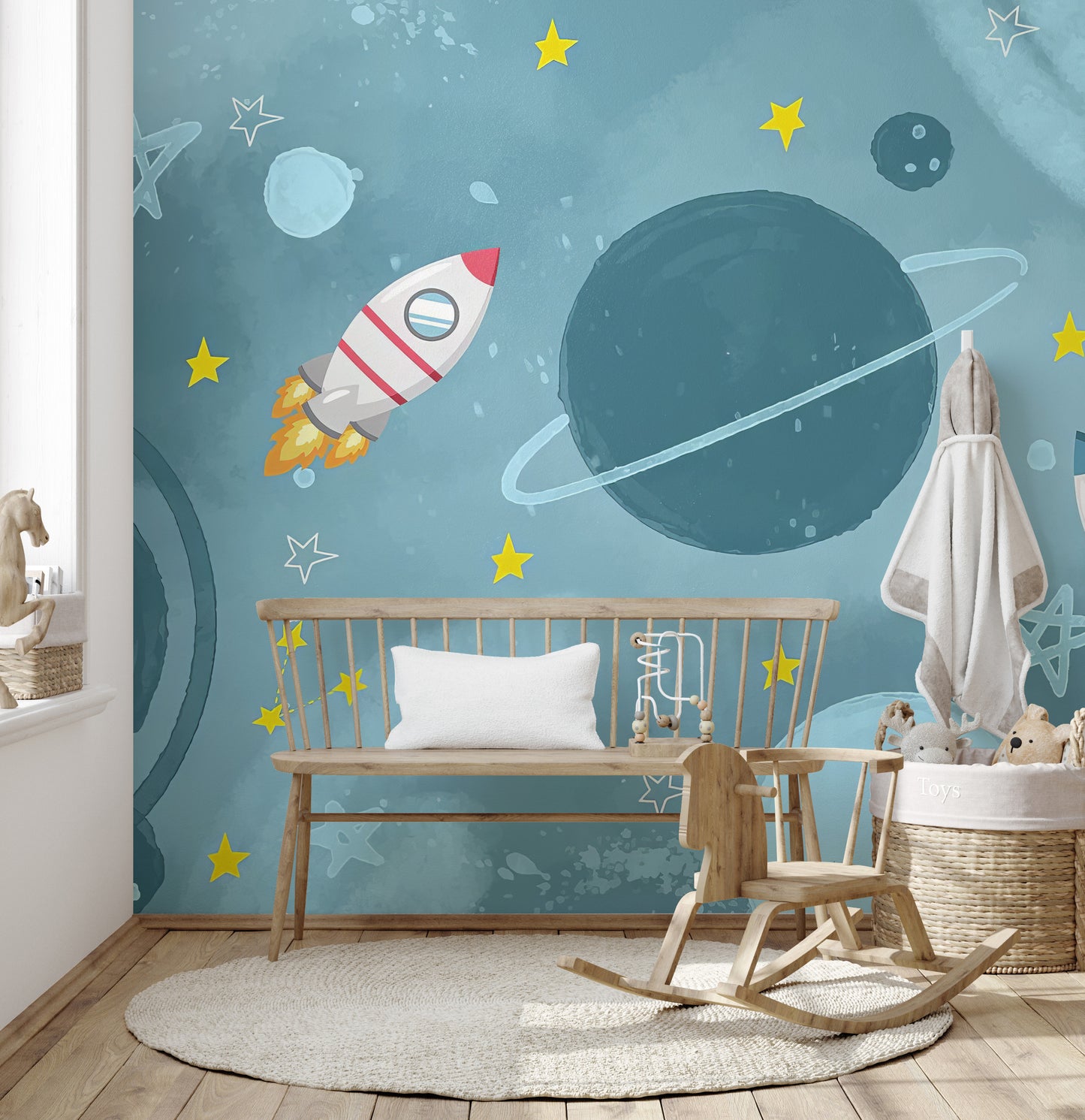 Galaxy Adventure Wallpaper Mural for a starry touch