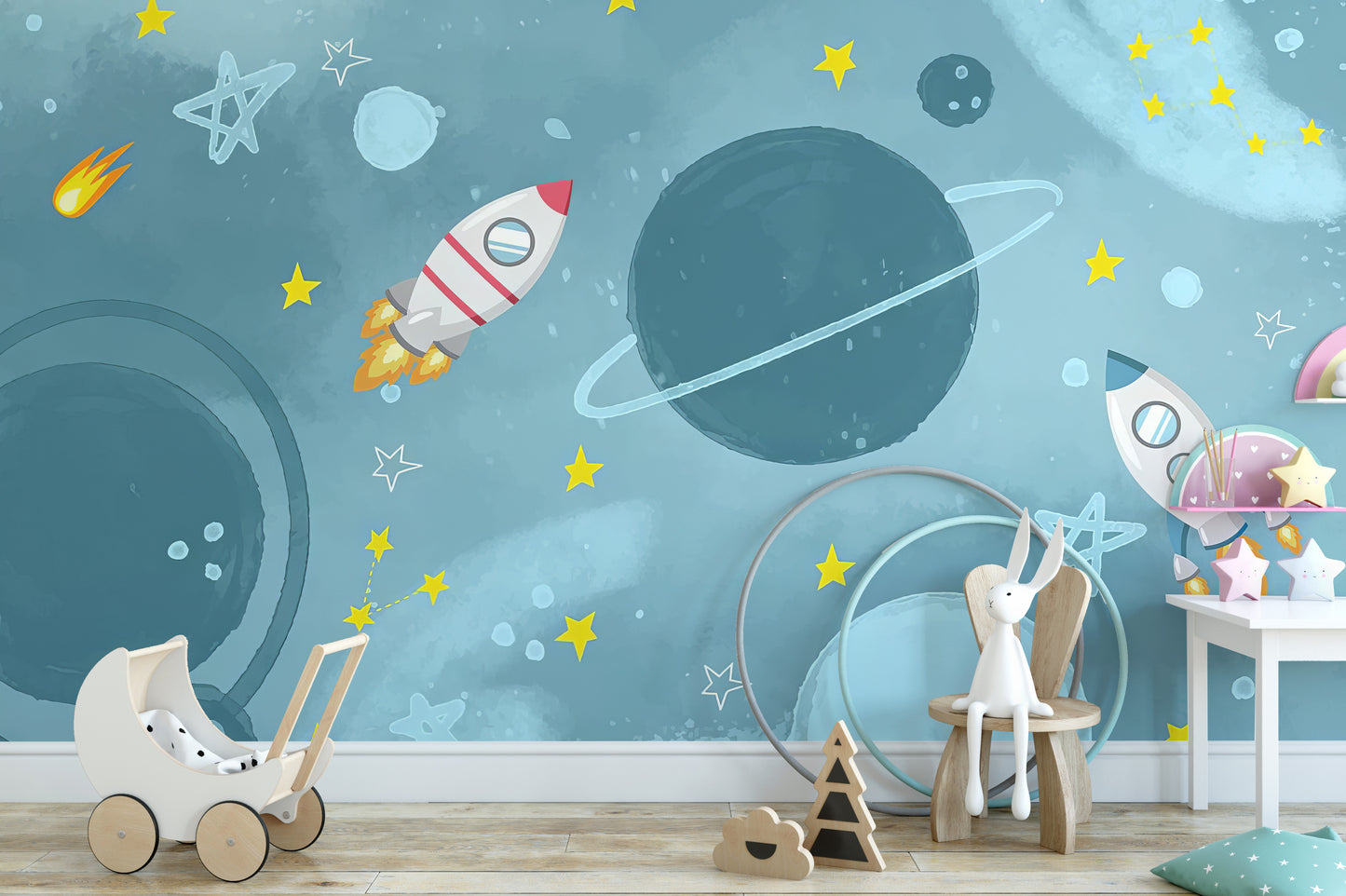 Galaxy Adventure Wall Mural to journey through space