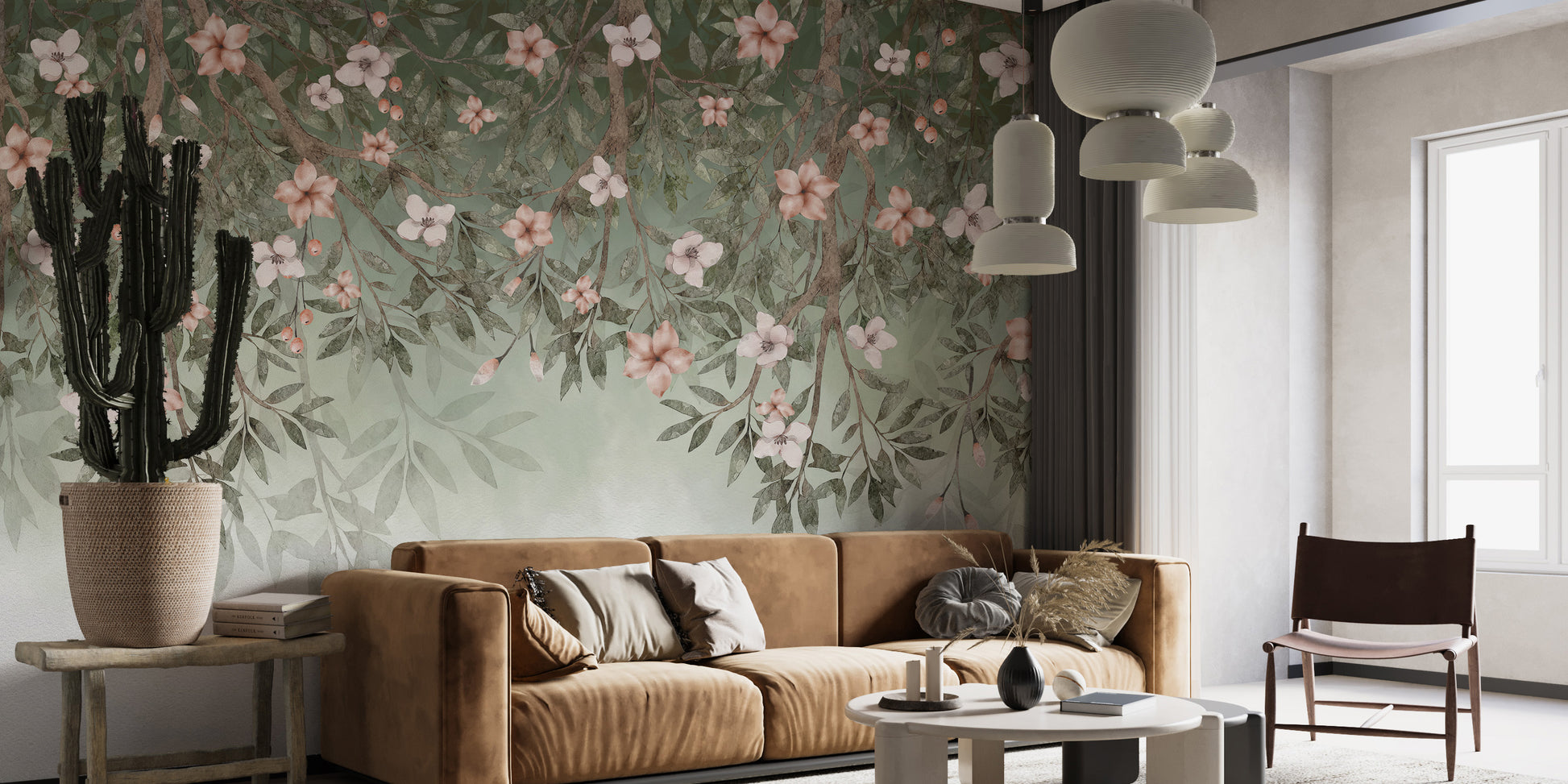 Floral Blossom Wallpaper Mural for a lovely floral design