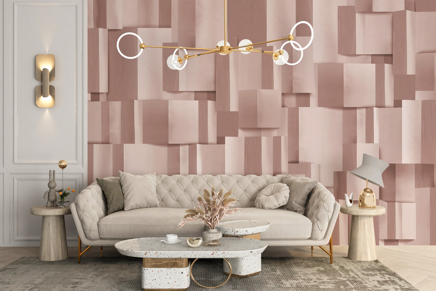 Textured Elegance Wallpaper Mural for refined decor