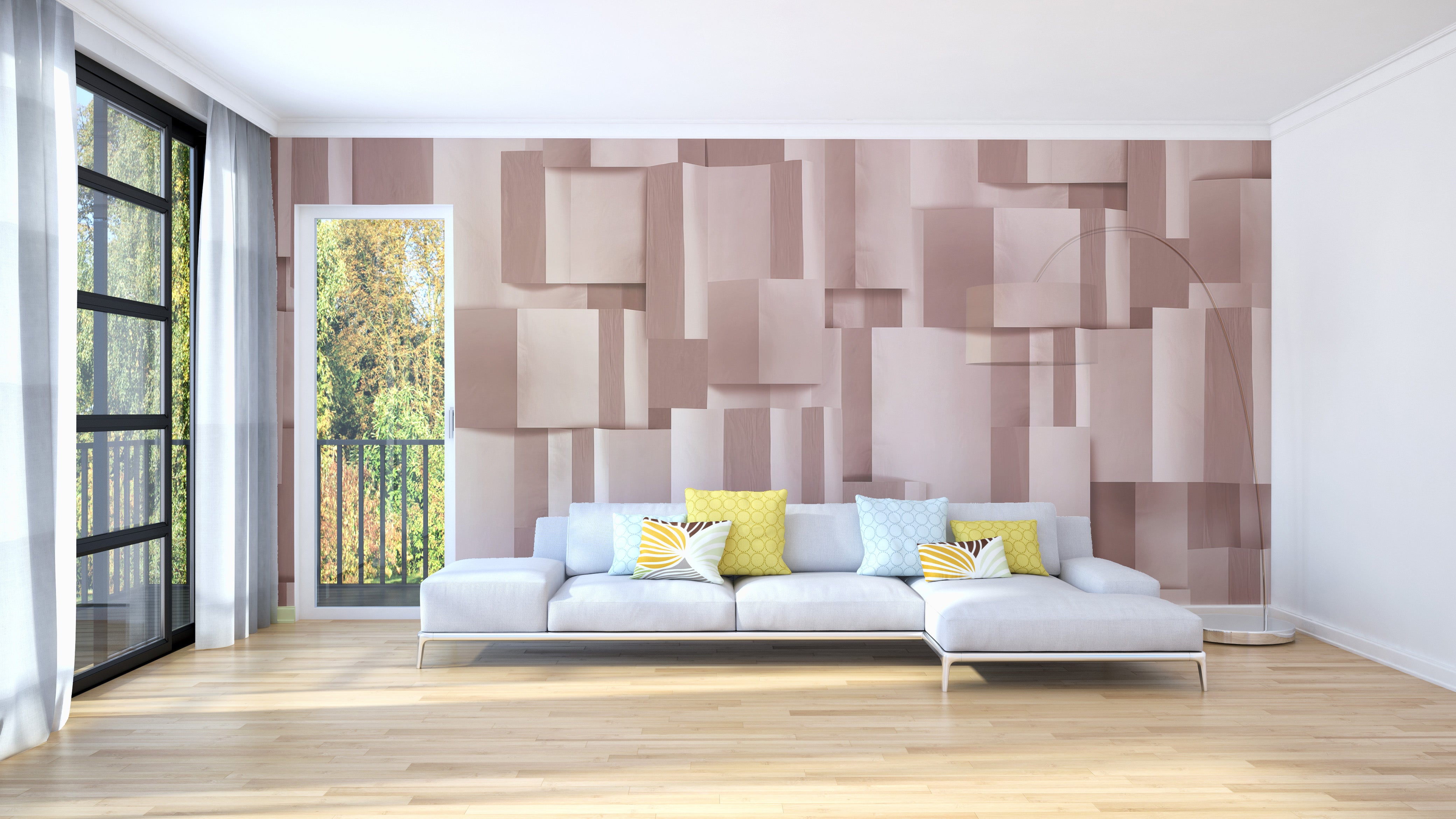 Textured Elegance Wallpaper Mural for a luxe atmosphere