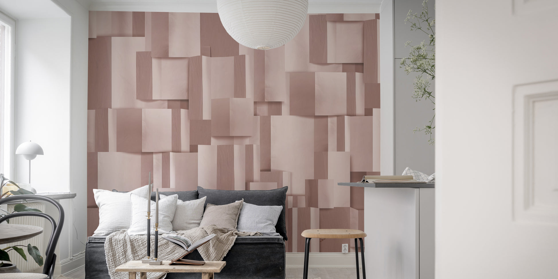 Textured Elegance Wall Mural for a timeless look