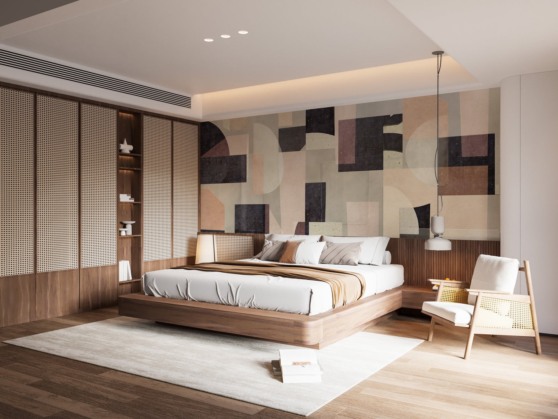 Stylish Modern Artistic Wallpaper Mural