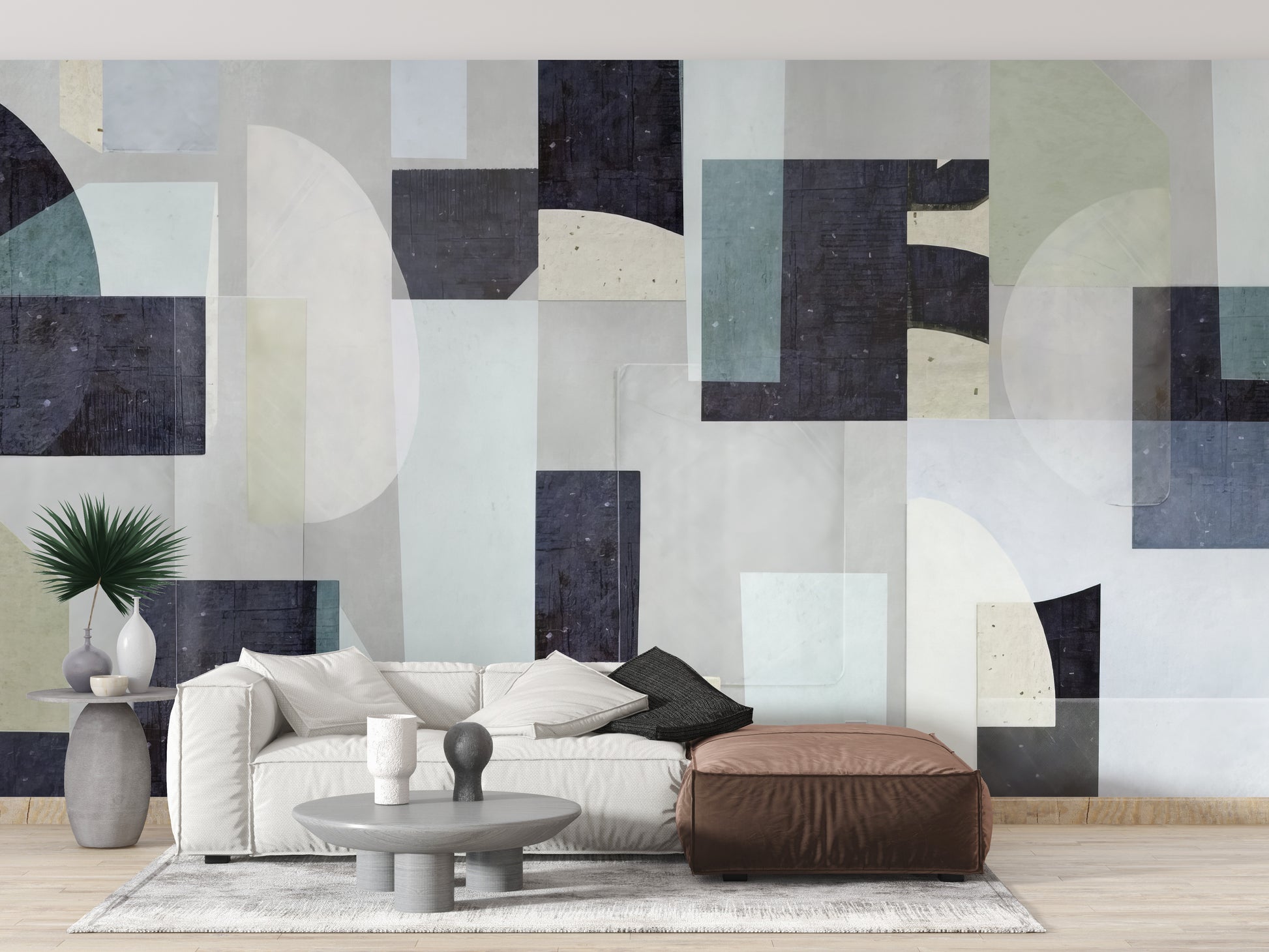 Vibrant Abstract Artistry Wall Mural design