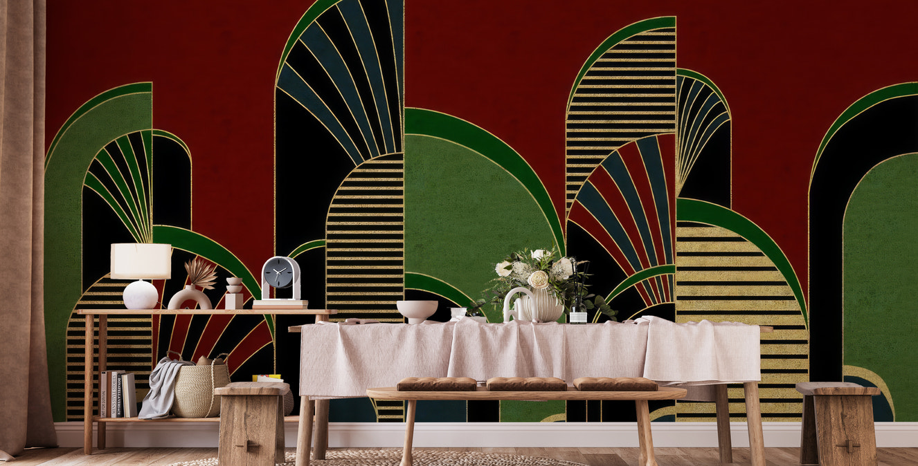 Vintage Deco Archway Wallpaper Mural for any space