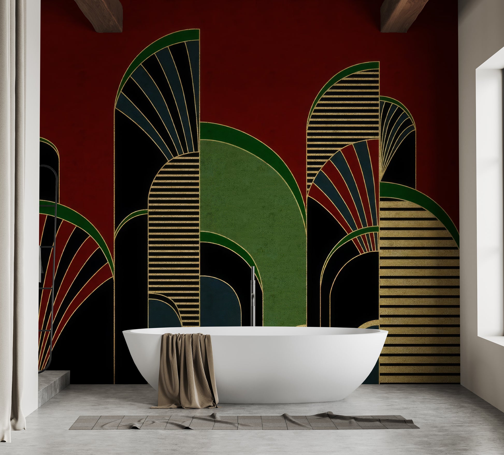 Vintage Deco Archway Wallpaper Mural for your walls