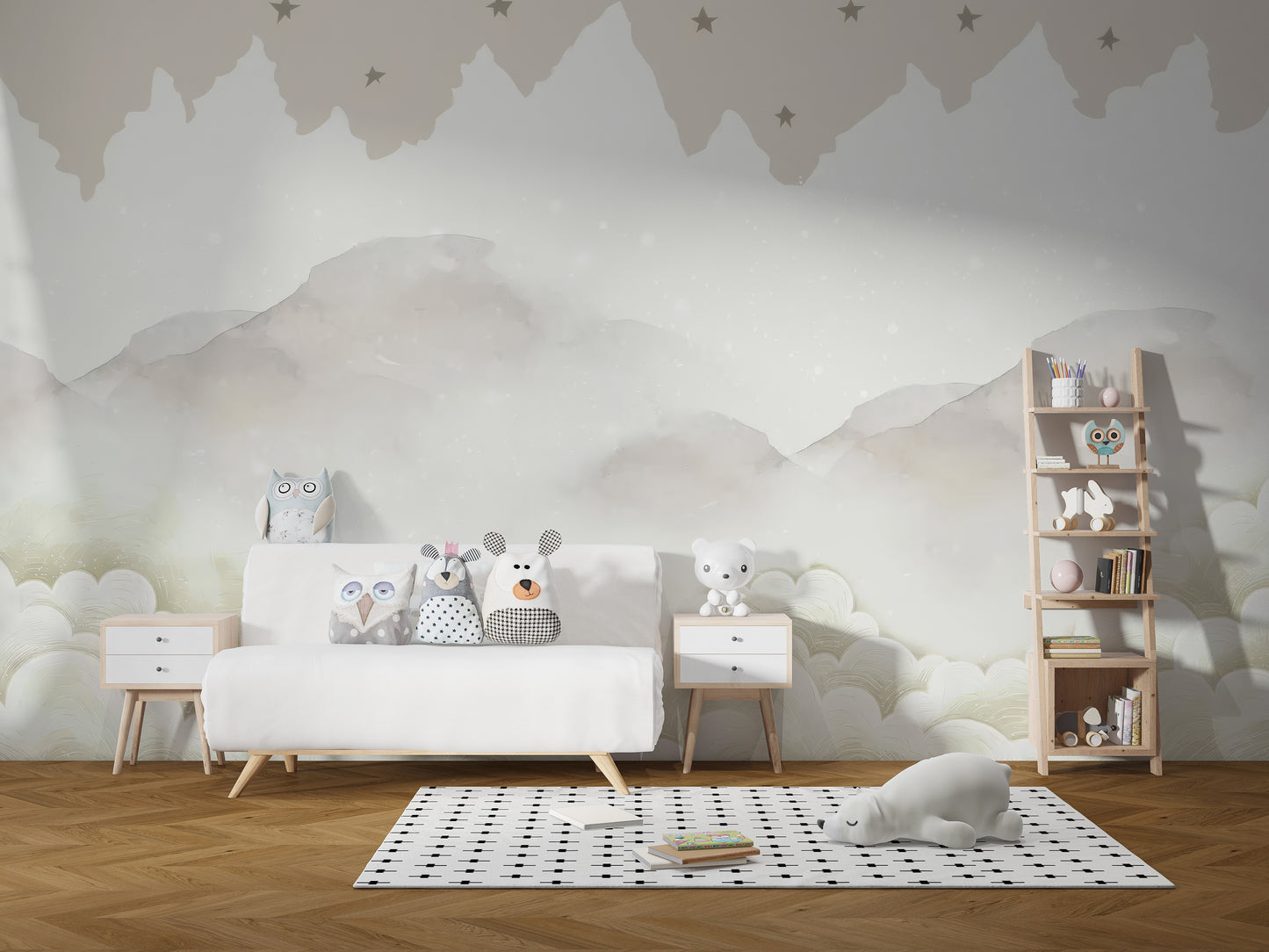 Starry Skies Wallpaper Mural for a dreamy look