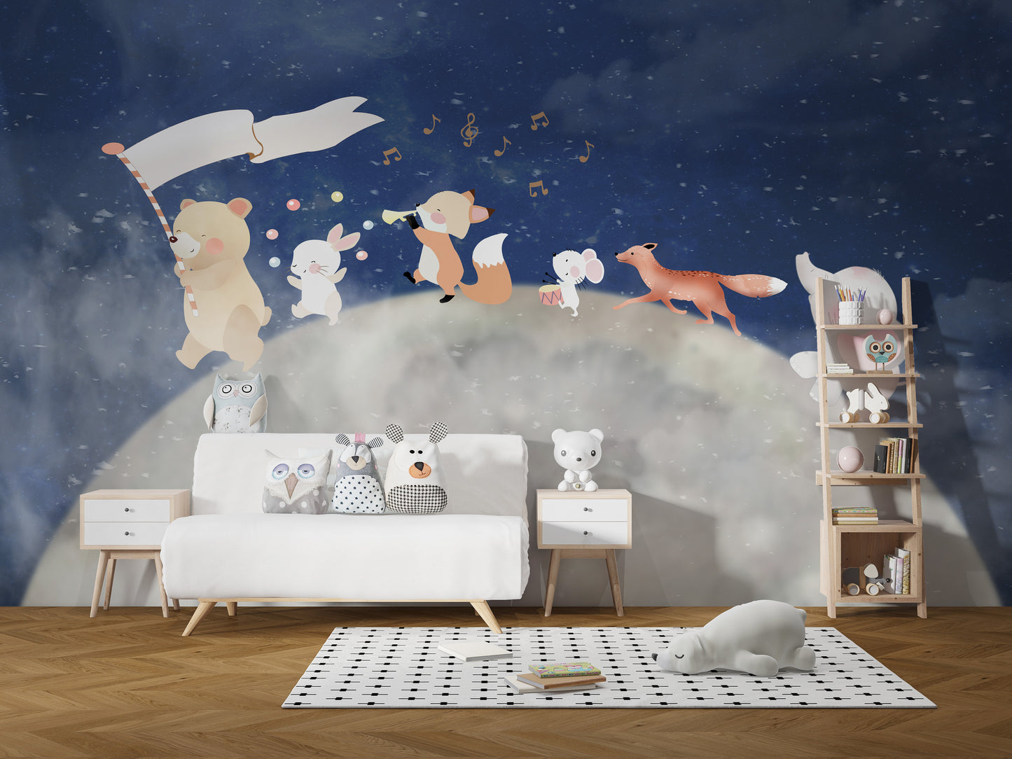 Magic Wand Dance Wall Mural with joyful, playful energy