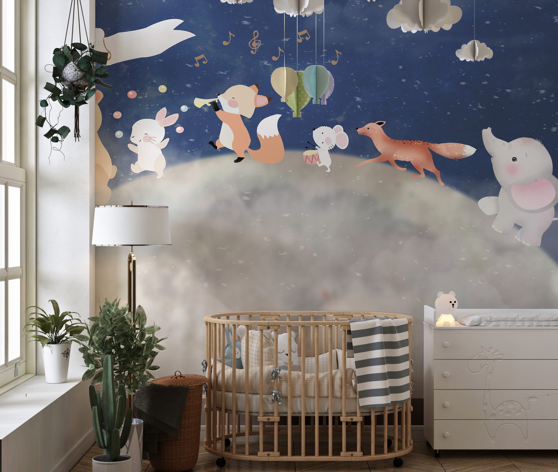 Magic Wand Dance Wall Mural for a lively, spirited space