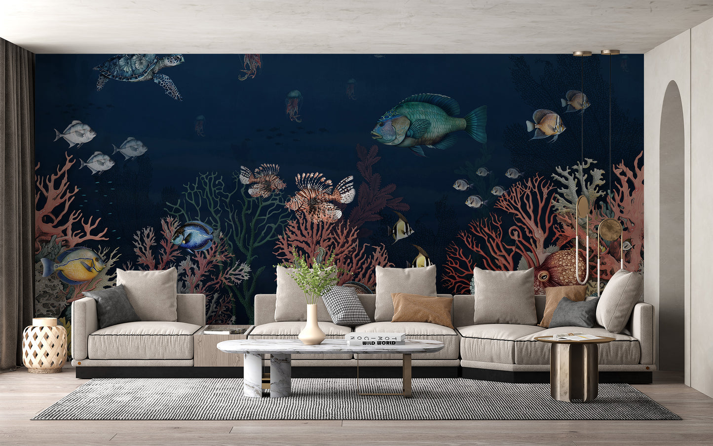 Ocean Wonders Wallpaper Mural