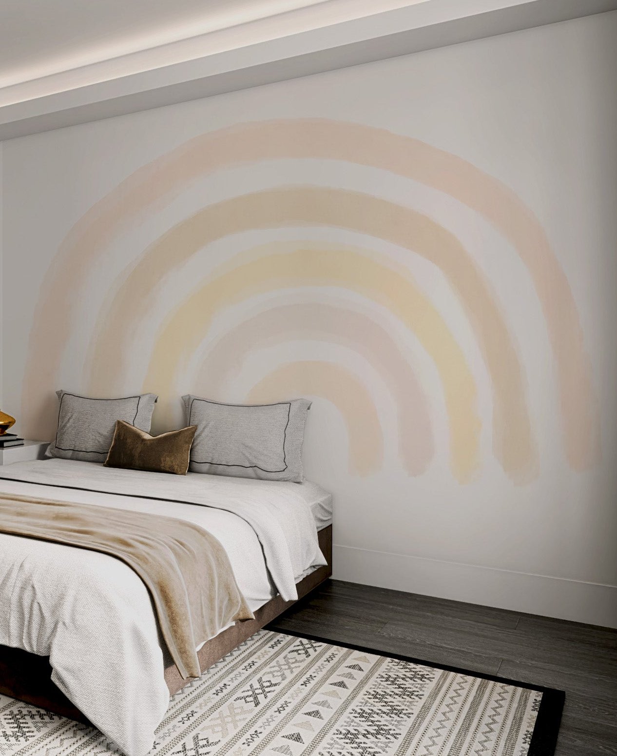 Pastel Rainbow Shades Wall Mural