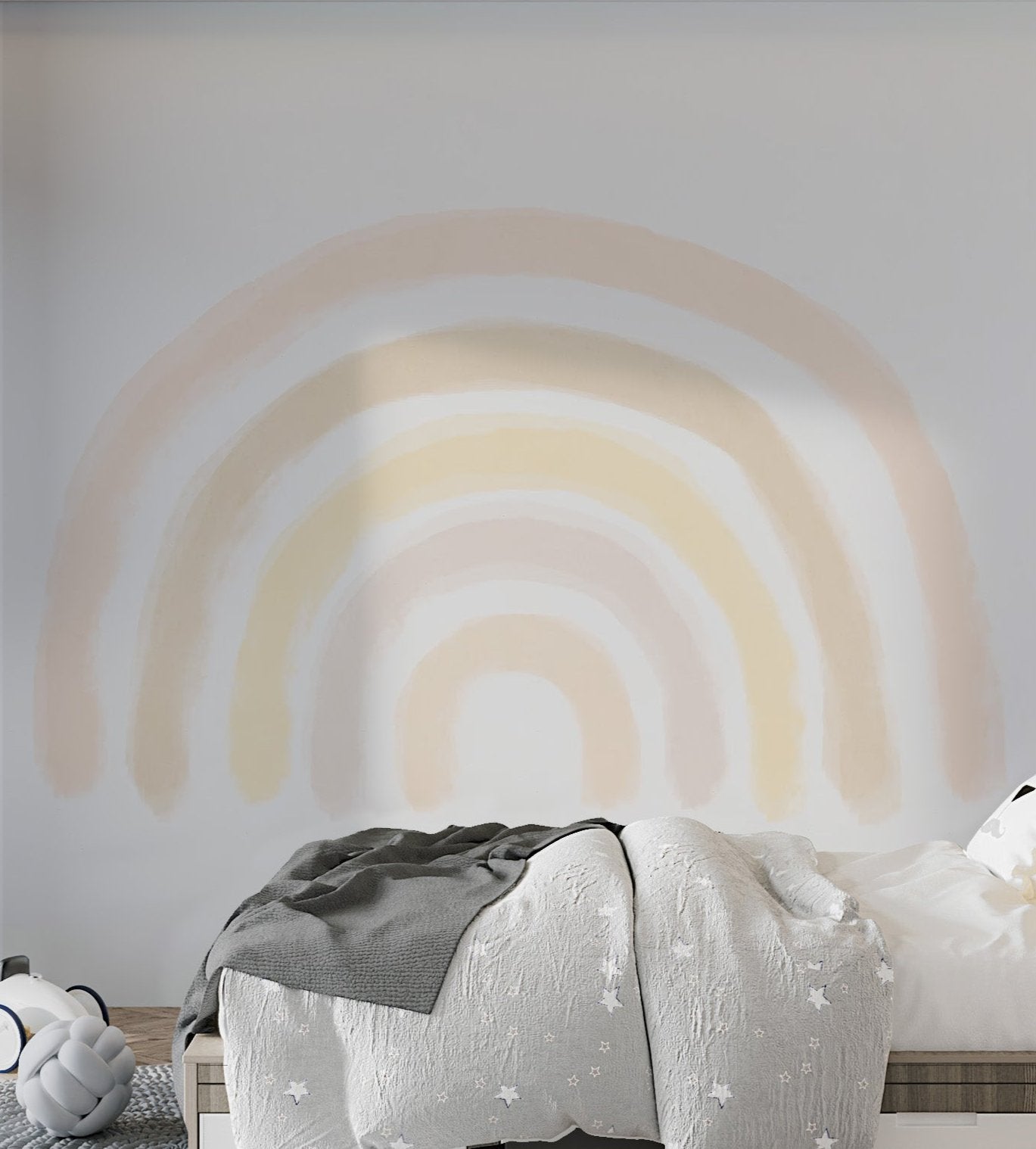 Pastel Rainbow Shades Wall Mural