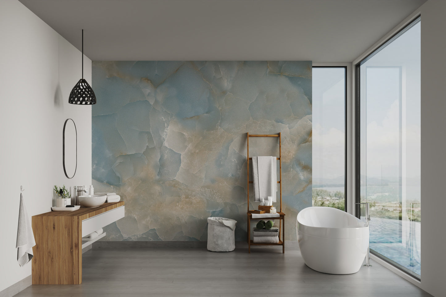 Onyx texture mural bringing vibrancy and elegance to walls