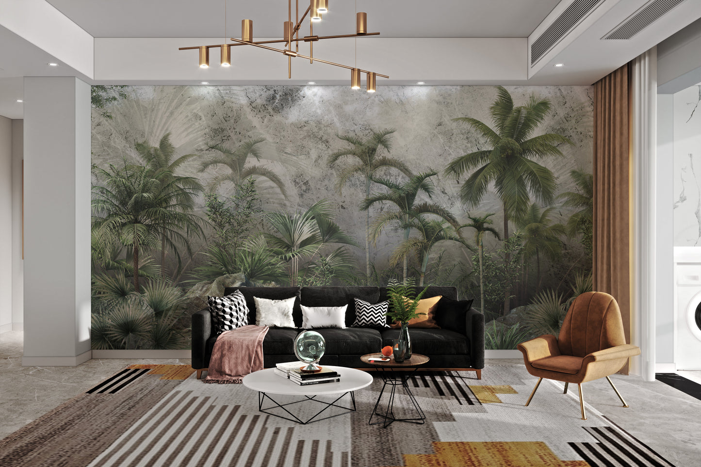 Best Grunge Natural Tropical Forest Wallpaper Murals