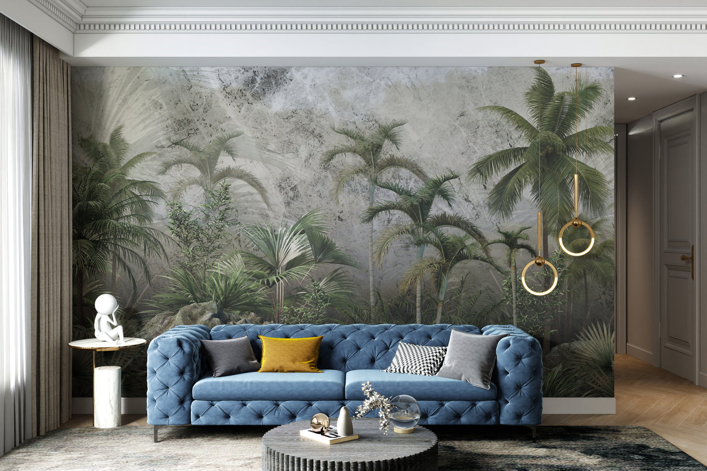 Best Grunge Natural Tropical Forest Wallpaper Murals